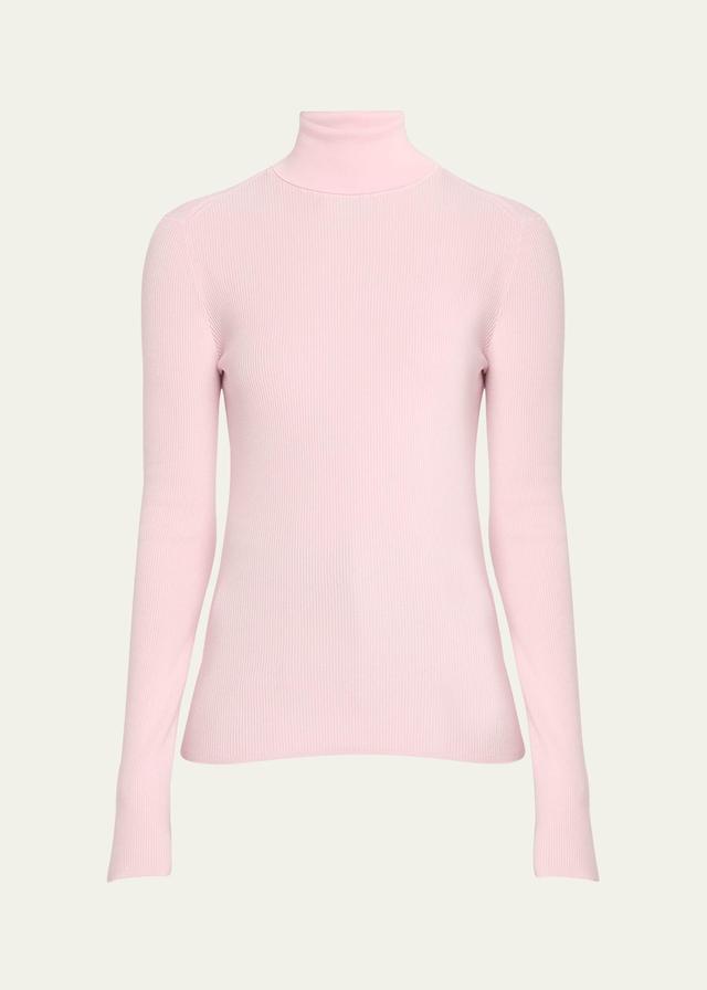 Burberry Turtleneck Sweater in Pink Product Image