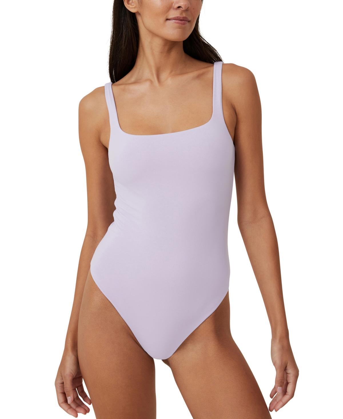 Cotton On Womens Soft Lounge Square Neck Bodysuit Product Image