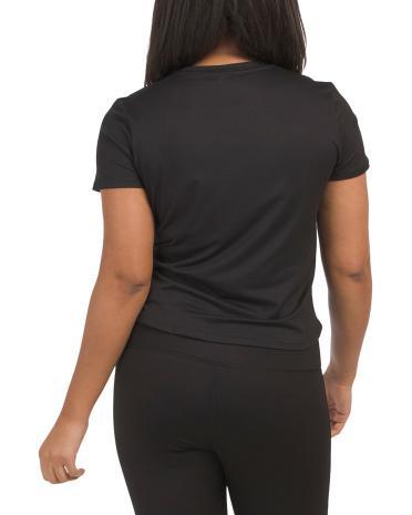 Crew Neck Short Sleeve Top for Women Product Image