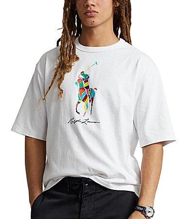 Polo Ralph Lauren Relaxed-Fit Big Pony Jersey Short Sleeve T Product Image