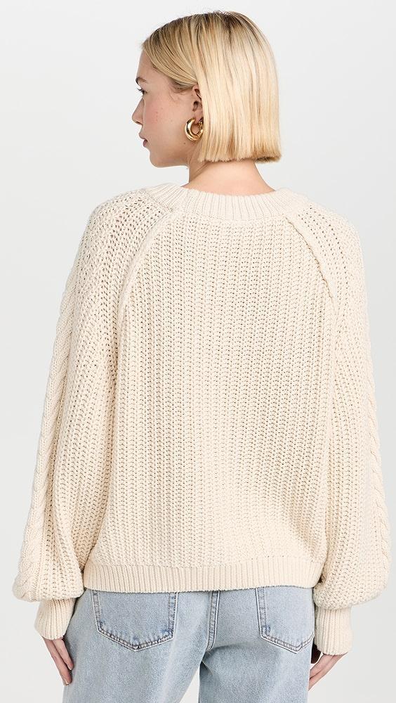 Free People Frankie Cable Pullover | Shopbop Product Image