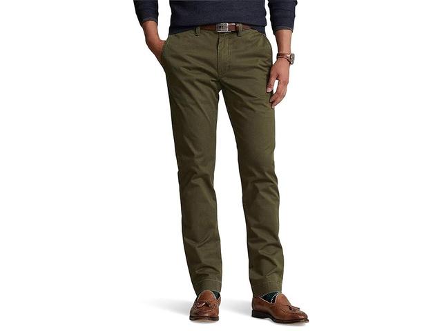 Polo Ralph Lauren Slim Fit Stretch Chino Pants (Armadillo) Men's Casual Pants Product Image