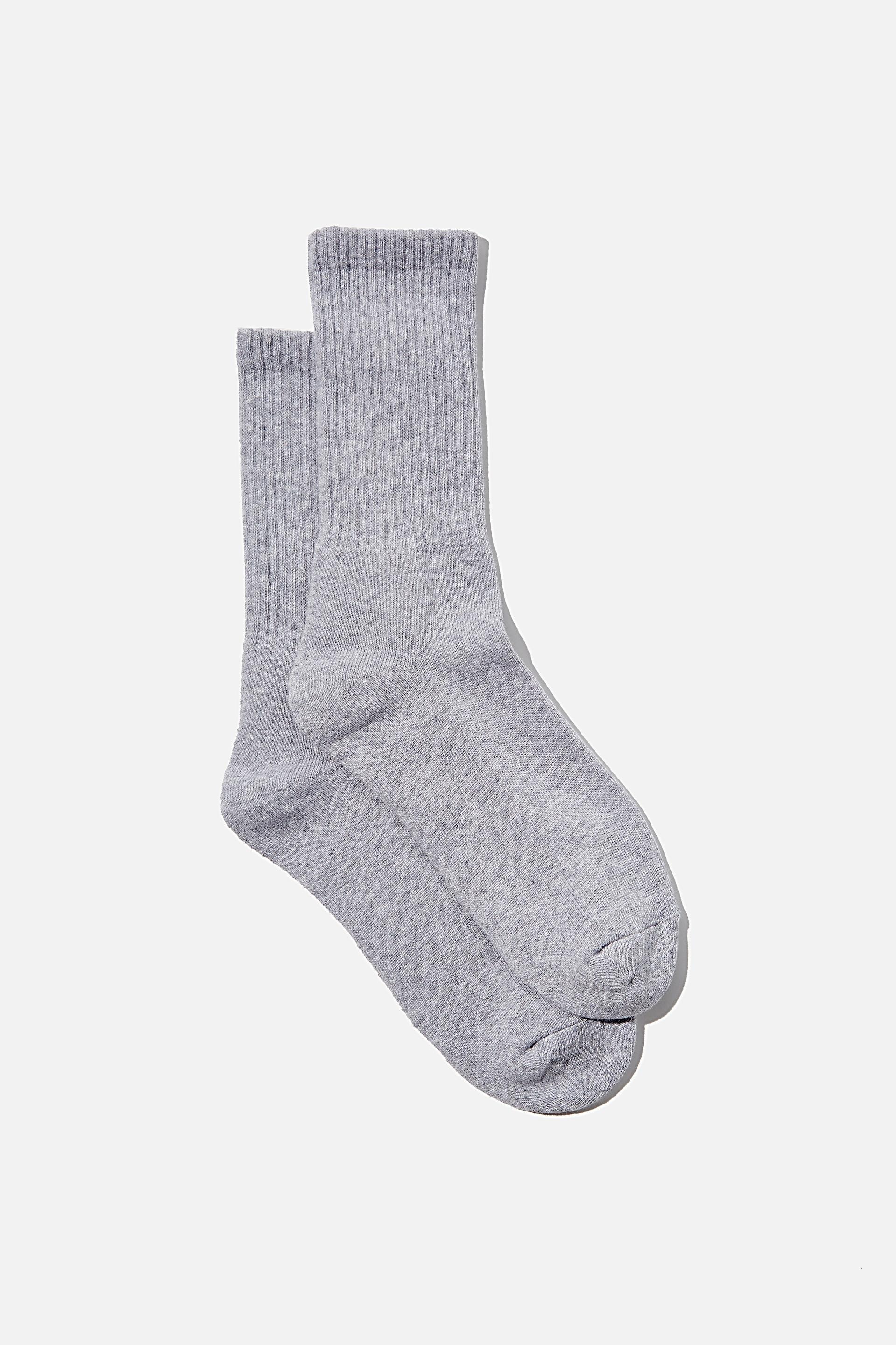 Cotton On Men - Essential Sock - Grey marle Product Image