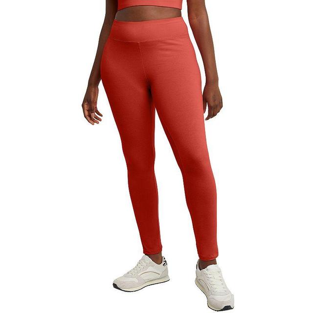 Womens Hanes Originals Stretch Jersey High-Rise Leggings Product Image