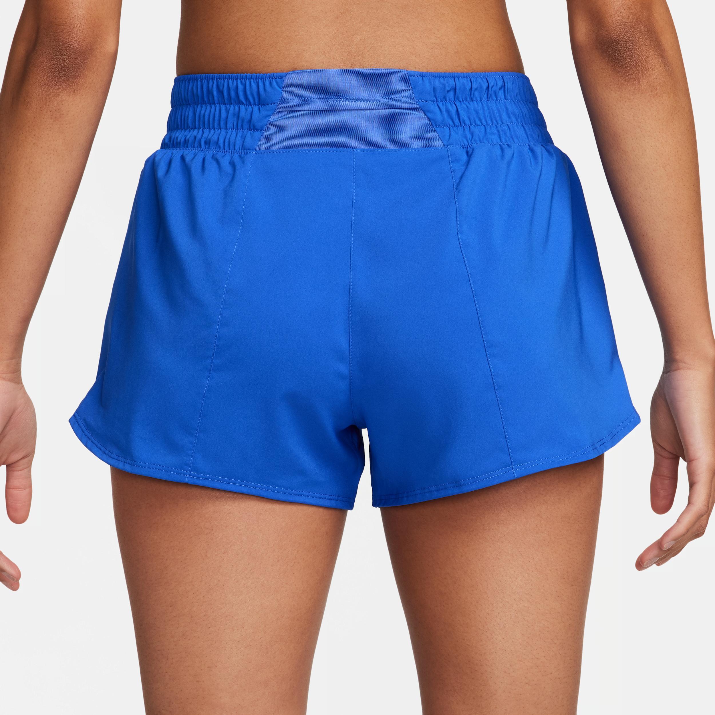 Nike Women's One Dri-FIT Mid-Rise 3" Brief-Lined Shorts Product Image