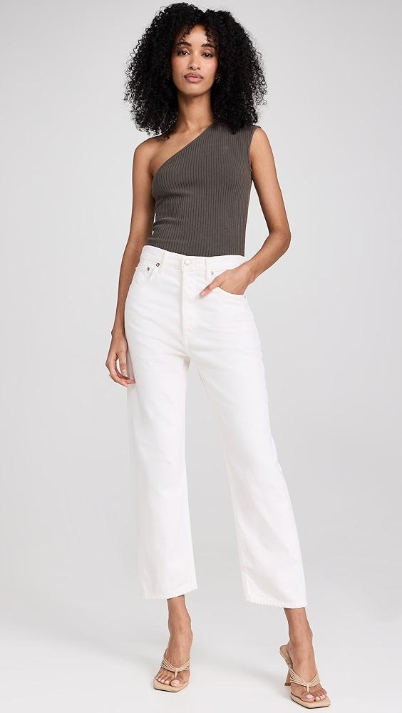 AGOLDE 90s Crop: Mid Rise Loose Straight Jeans | Shopbop Product Image