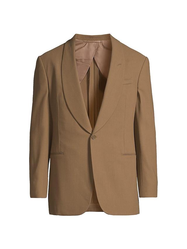 Mens Kent Wool One-Button Blazer Product Image