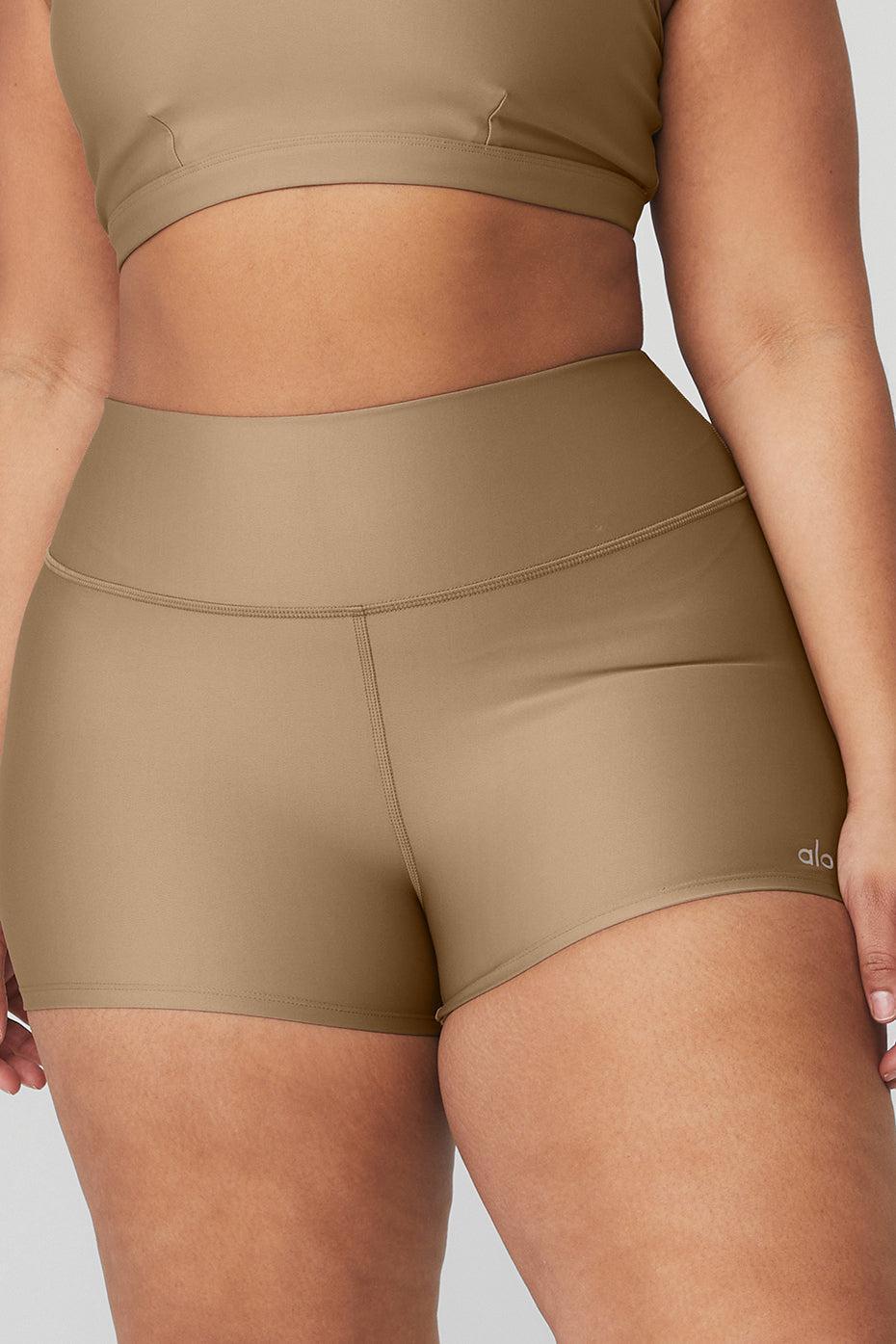 3" High-Waist Airlift Short - Gravel Product Image