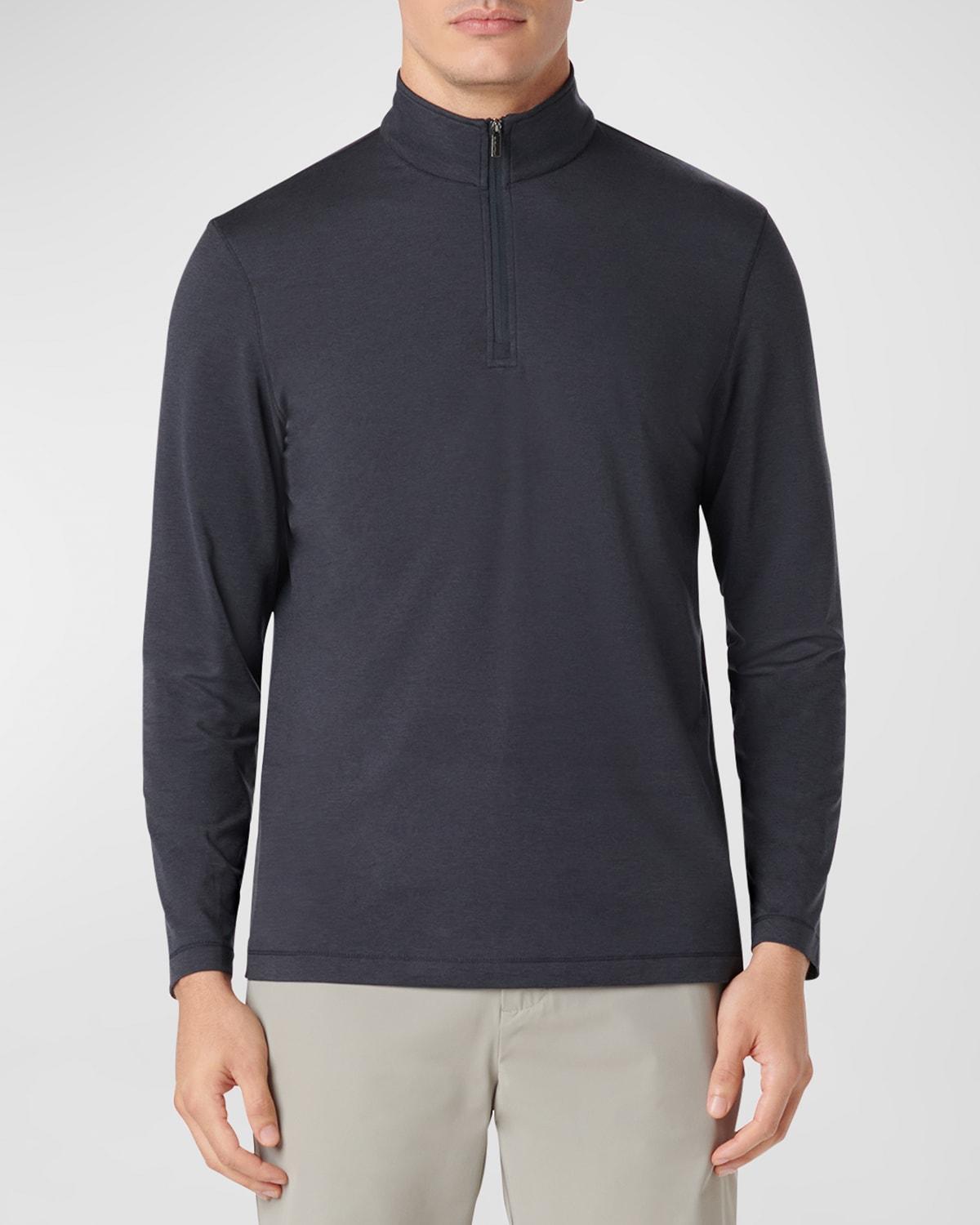 Mens UV50 Performance Quarter-Zip Sweater Product Image