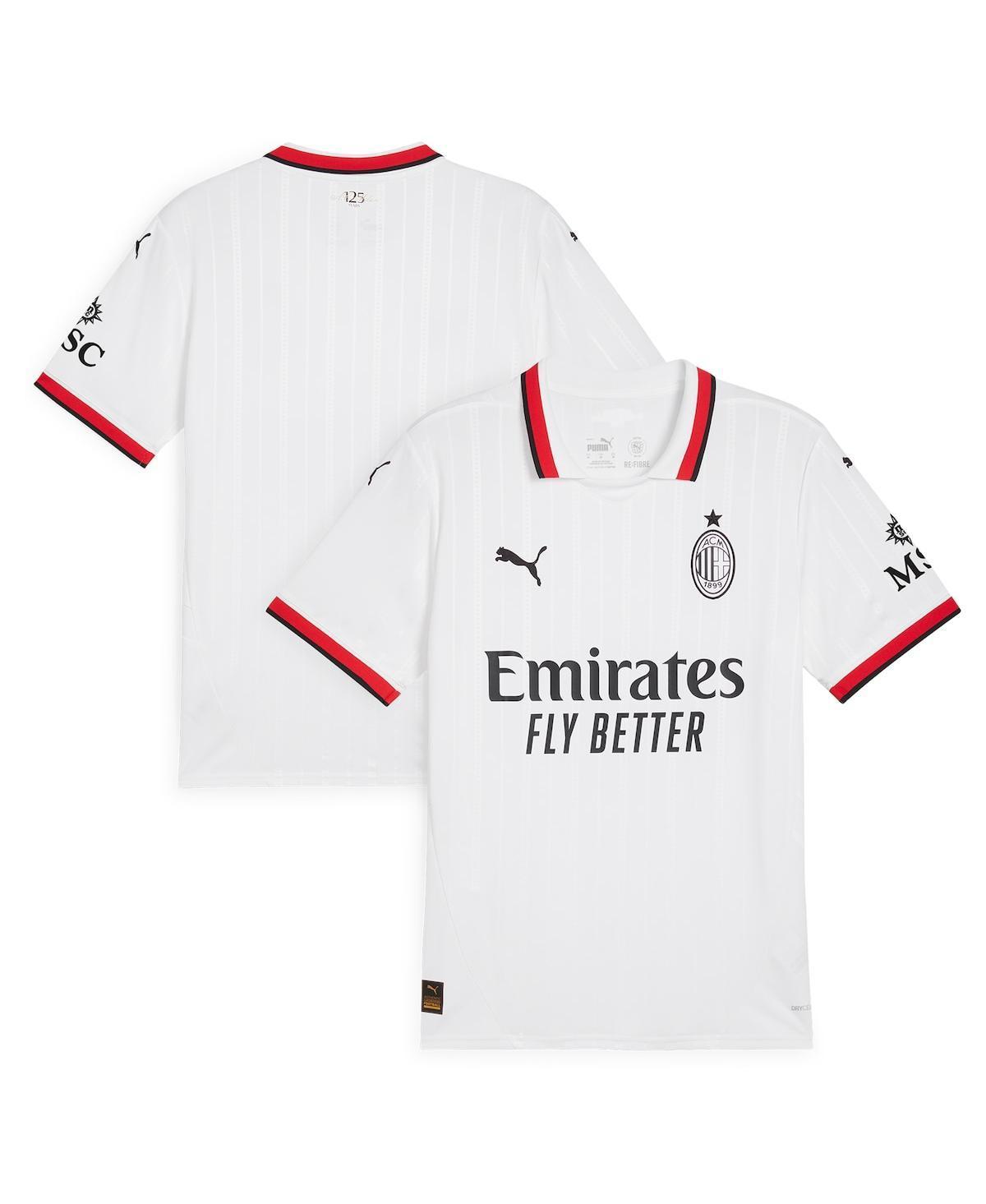 Puma Mens White Ac Milan 2024/25 Away Replica Jersey - White Product Image