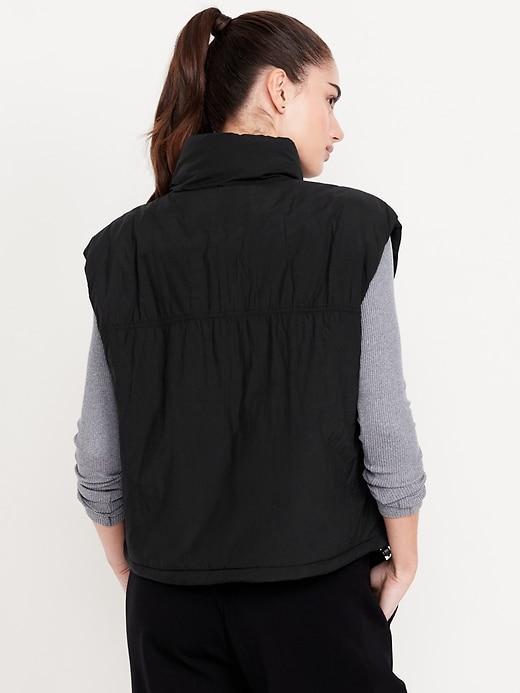 Water-Repellent Zip Vest Product Image