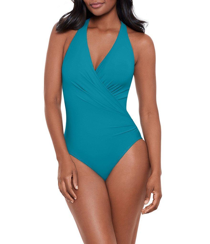 Miraclesuit Rock Solid Wrapsody Shaping One Piece Swimsuit Product Image