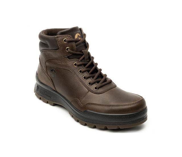 Flexi Mens Men s Outdoor Dark Brown Leather Boots By Product Image