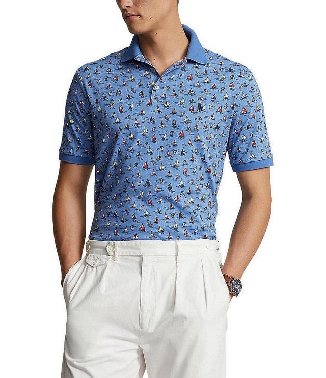 Polo Ralph Lauren Classic Fit Short Sleeve Soft Interlock Polo Shirt Product Image