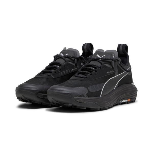 PUMA SEASONS Voyage NITROâ¢ 3 Women's Running Shoes in Black/Cool Dark Grey/Silver Product Image