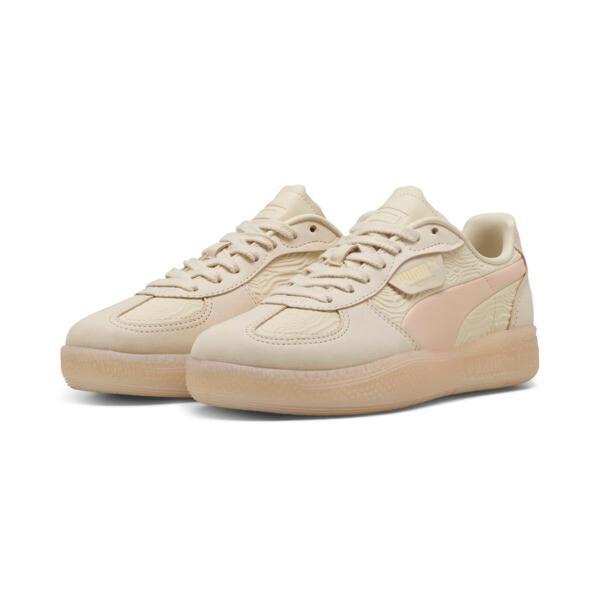 PUMA Palermo Moda Muted Animal Women's Sneakers in Alpine Snow/Island Pink/Creamy Vanilla Product Image