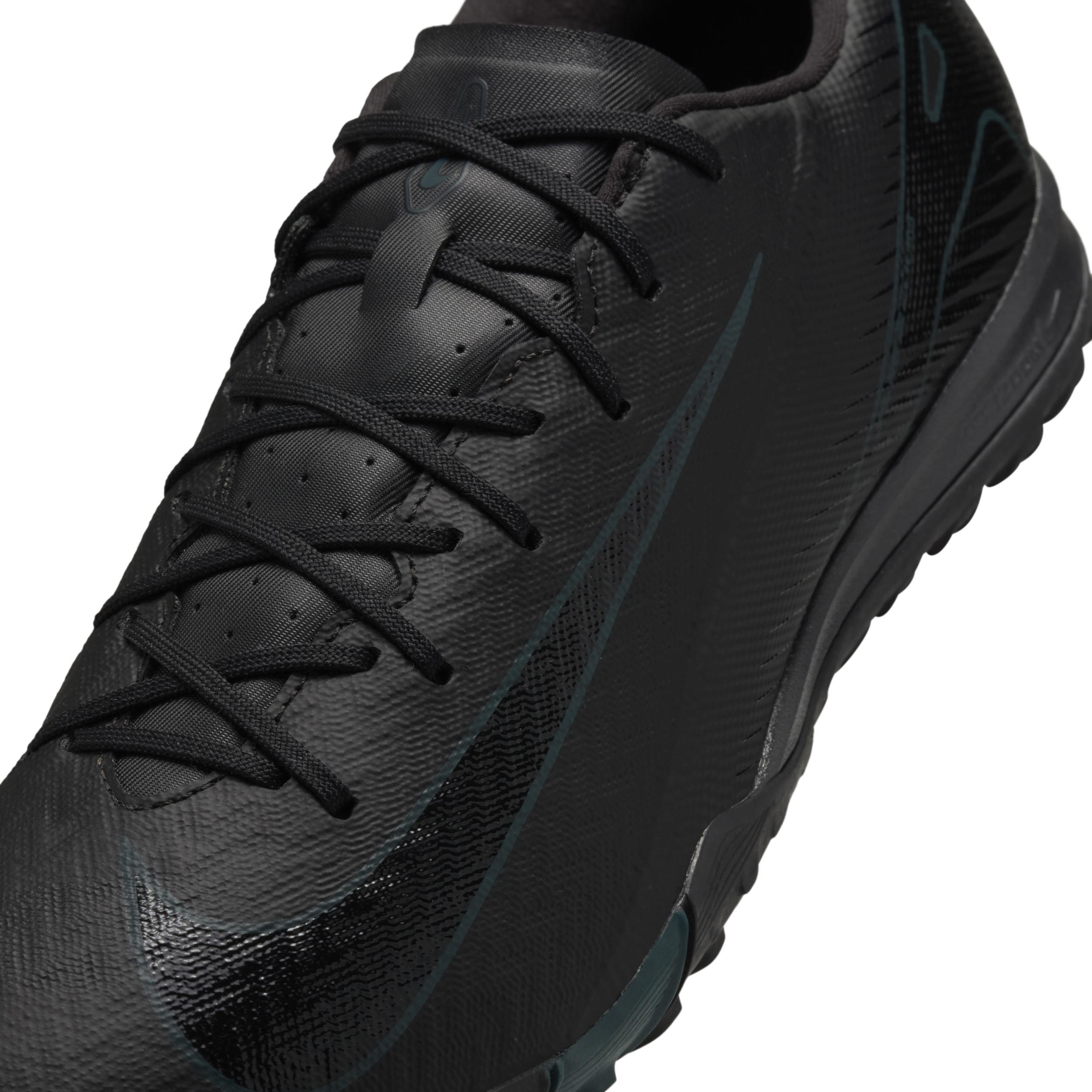 Nike Mens Nike Zoom Vapor 16 Academy TF - Mens Soccer Shoes Black/Black/Deep Jungle Product Image