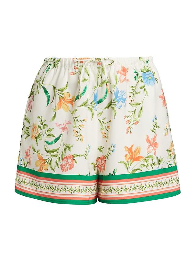 Womens Carmen Floral Shorts Product Image