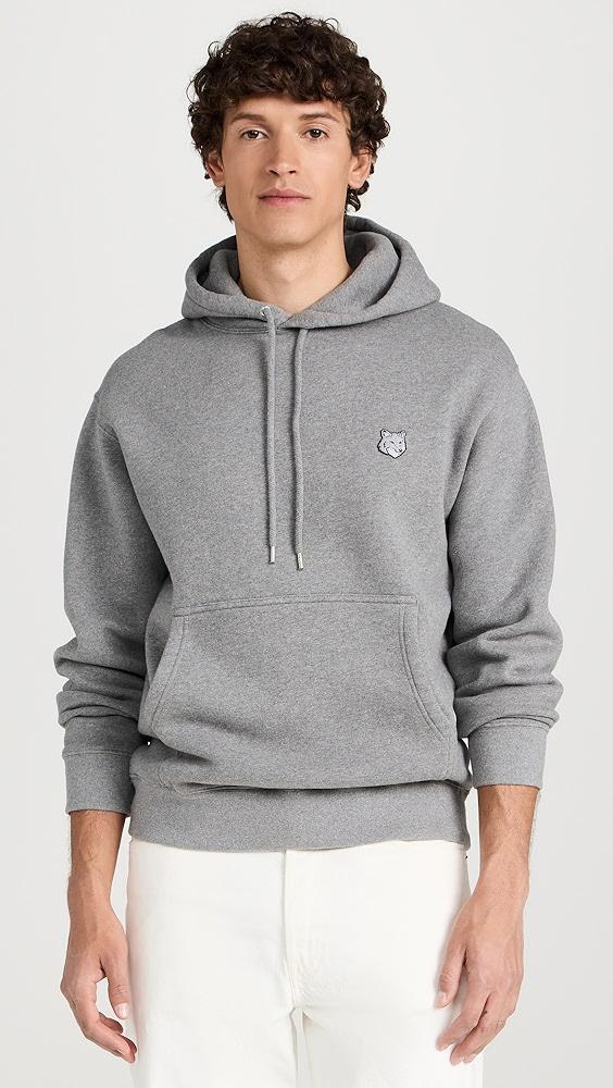 Maison Kitsune Bold Fox Head Patch Comfort Hoodie | Shopbop Product Image