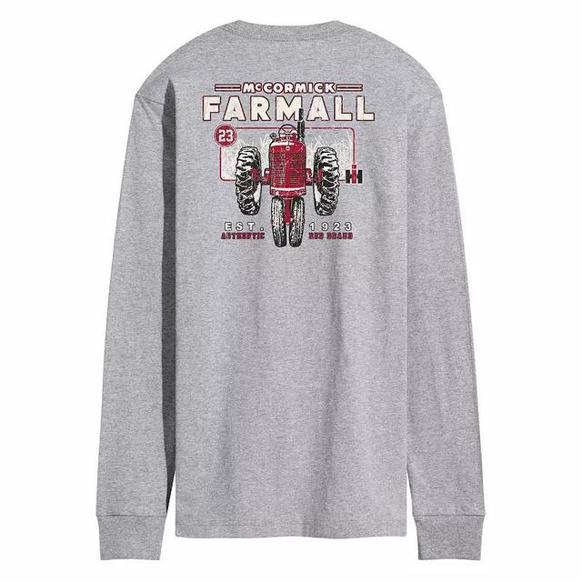 Mens Case IH Farmall Tee Grey Grey Product Image