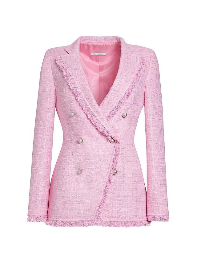 Womens Saba Double-Breasted Tweed Jacket Product Image