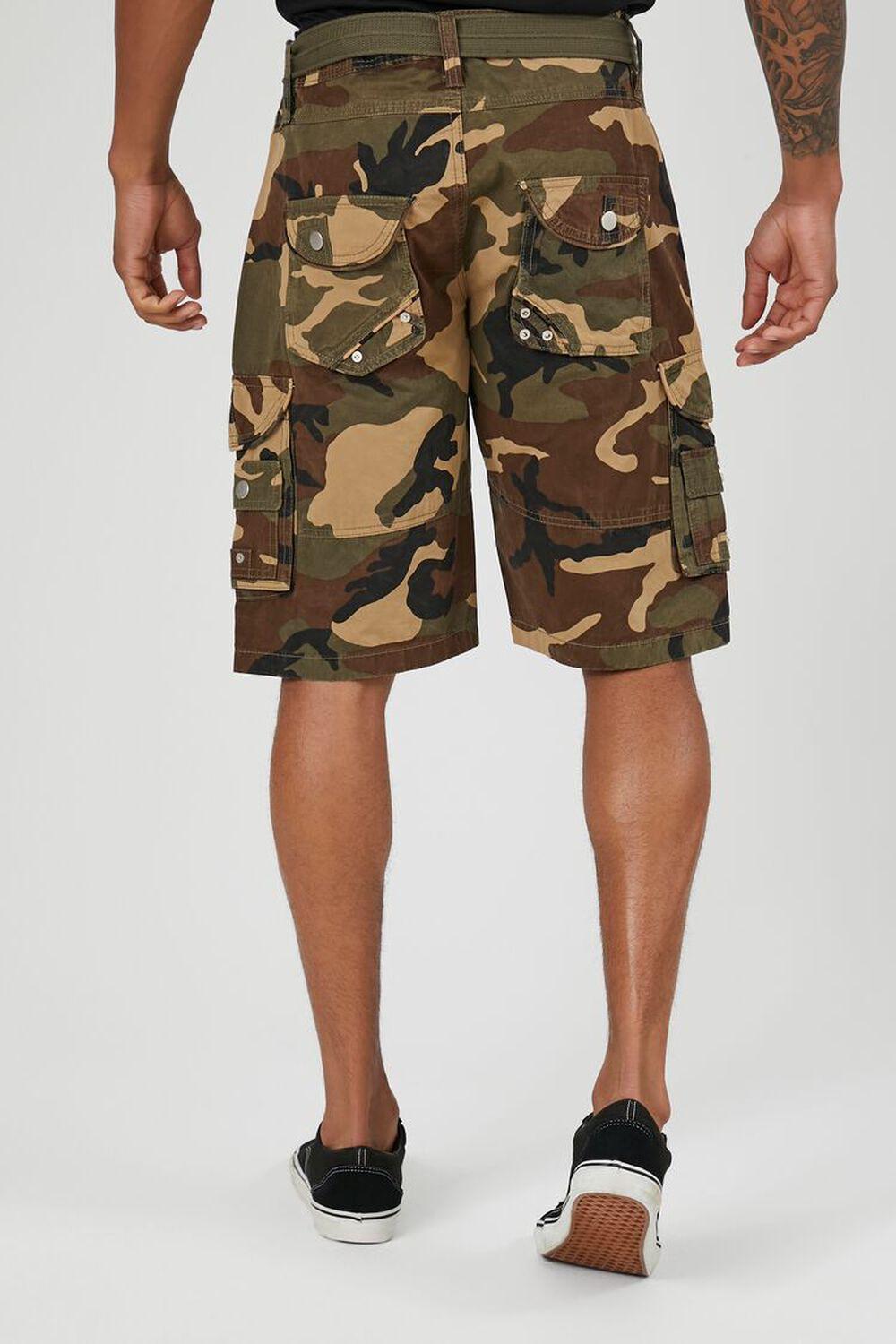 Belted Cargo Shorts | Forever 21 Product Image