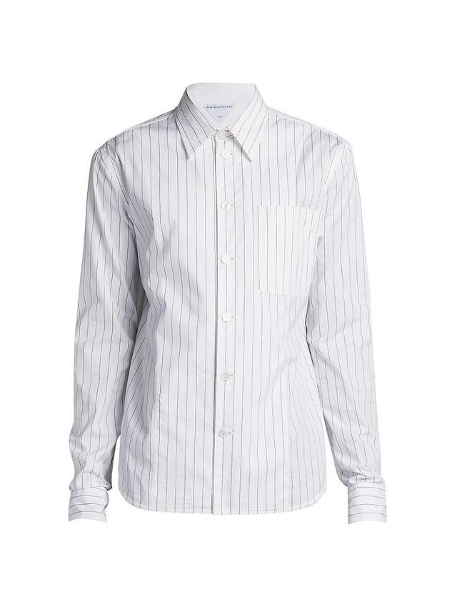 Mens Cotton Poplin Button-Up Shirt Product Image