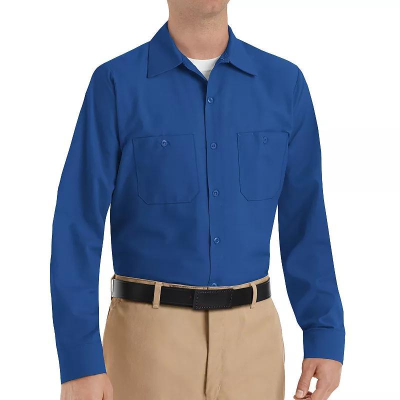 Mens Kap Classic-Fit Industrial Button-Down Work Shirt Product Image