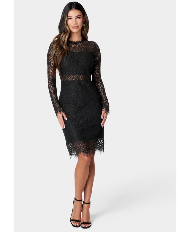 Women's Bandeau Lace Dress Product Image