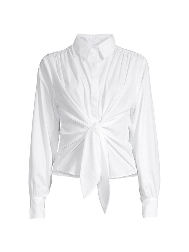 Womens Lee Tie-Front Shirt Product Image