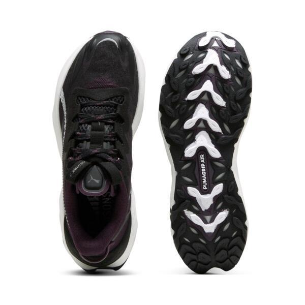 PUMA SEASONS Fast-Trac NITROâ¢ 3 Women's Trail Running Shoes in Black/Midnight Plum/White Product Image