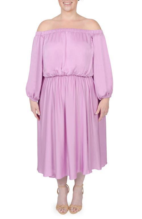 Womens Edwina Satin Midi Dress Product Image