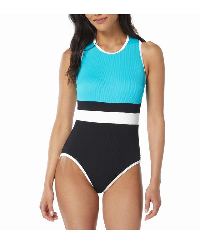 Beach House Sport Womens Aspire Ribbed One Piece Swimsuit Product Image