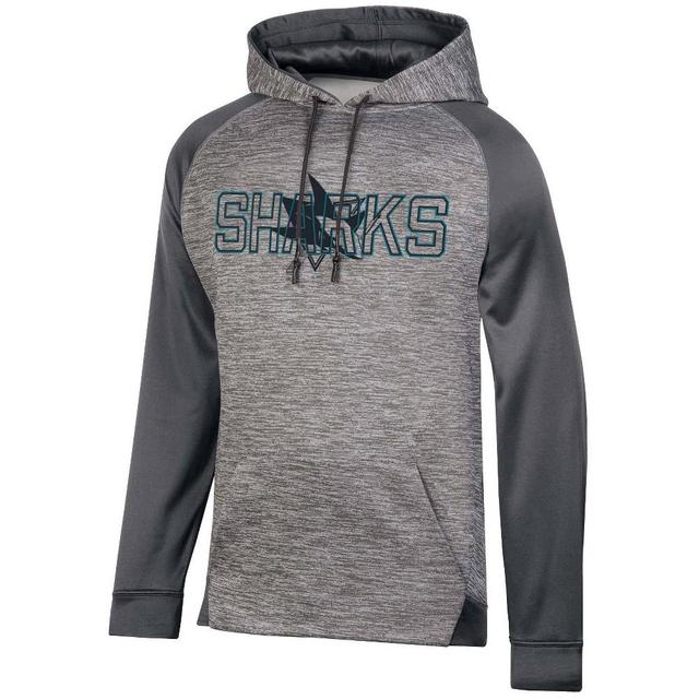 NHL San Jose Sharks Mens Performance Hooded Sweatshirt Product Image