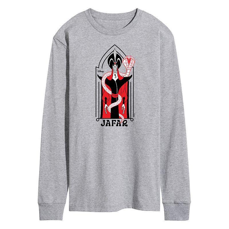 Disney Villains Aladdin Jafar Mens Long Sleeve Graphic Tee Product Image