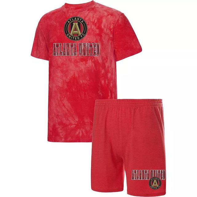 Mens Concepts Sport Red Atlanta United FC Billboard T-Shirt & Shorts Sleep Set Product Image