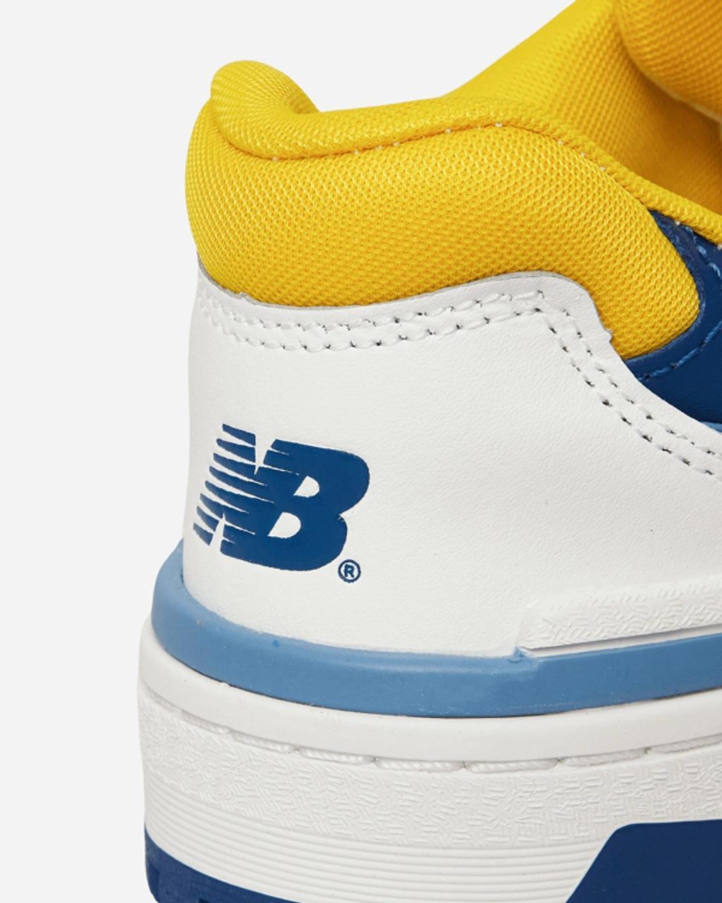 NEW BALANCE 550 Sneakers White / Honeycomb / Heritage Blue In White/yellow/blue Product Image