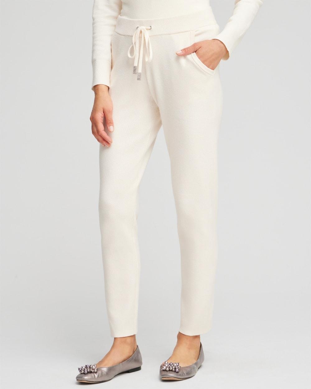 Women's Luxe Cashmere Blend Ankle Pants Product Image