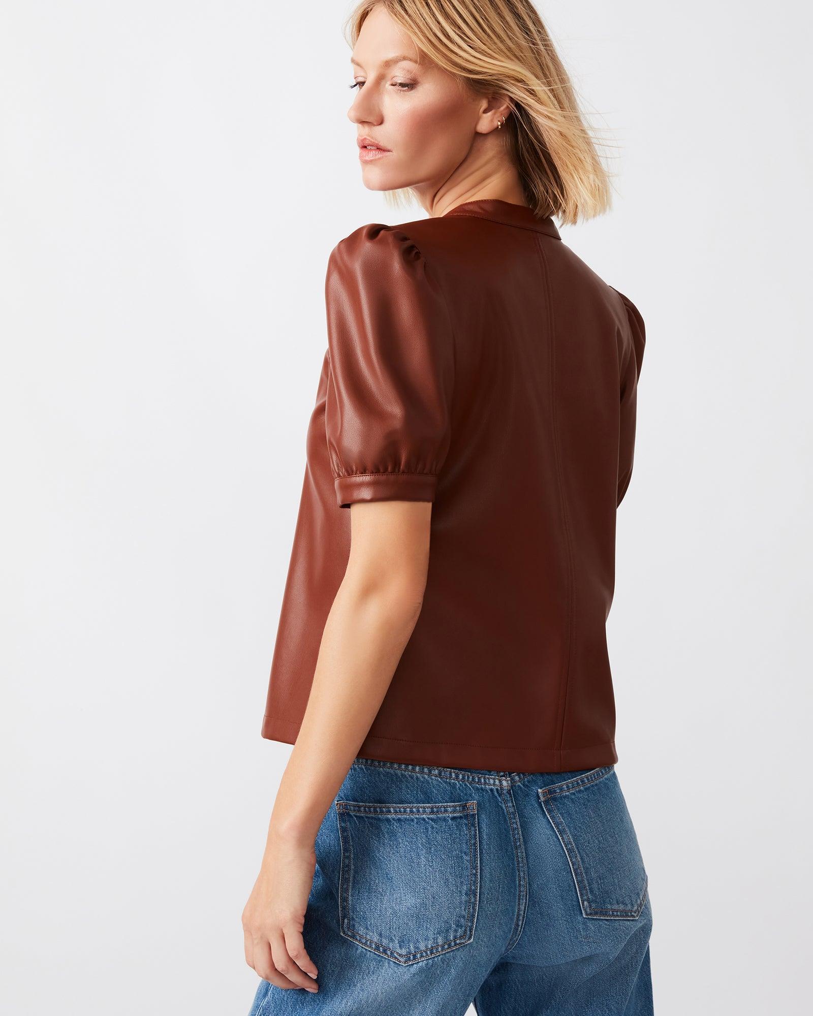 JANE TOP COGNAC Product Image