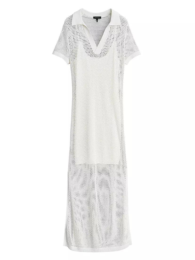 Leah Netted Polo Maxi Dress product image