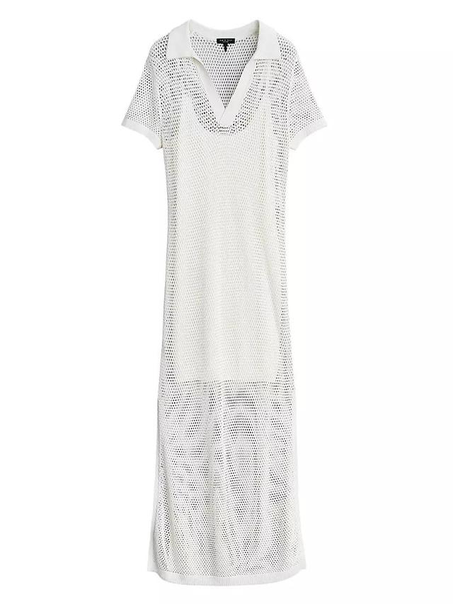 Leah Netted Polo Maxi Dress Product Image