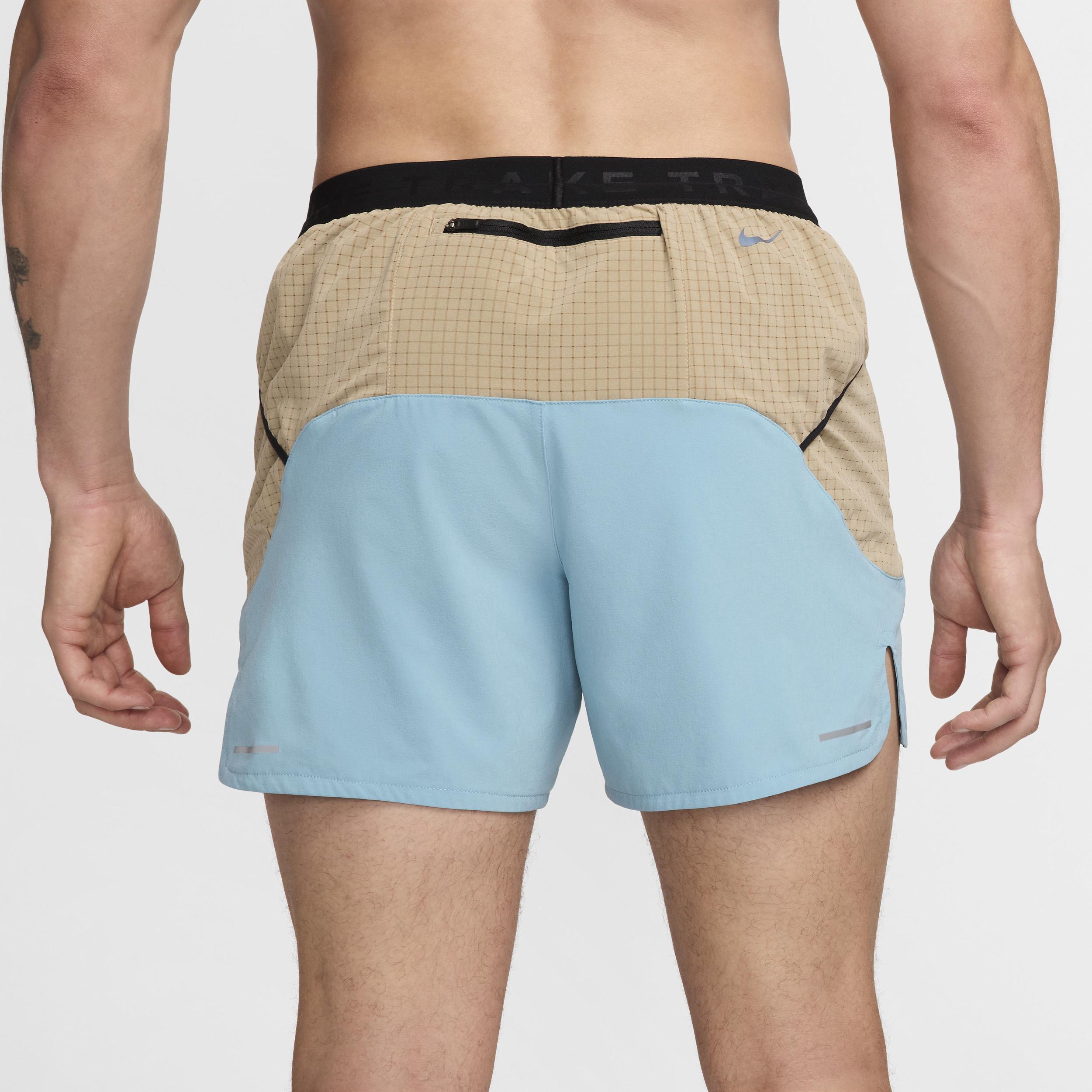 Nike Mens Trail Second Sunrise Dri-FIT 5 Brief-Lined Running Shorts Product Image