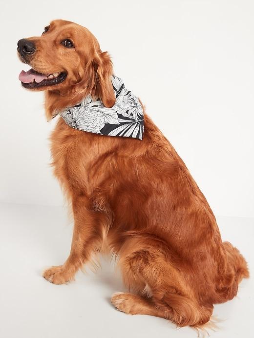 Matching Printed Bandana for Pets Product Image