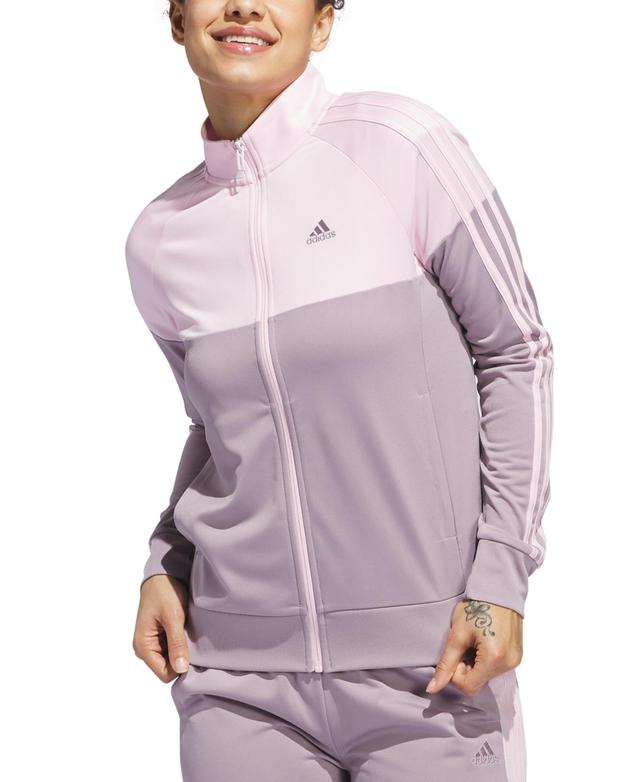 adidas Womens Colorblocked Tricot Jacket Product Image