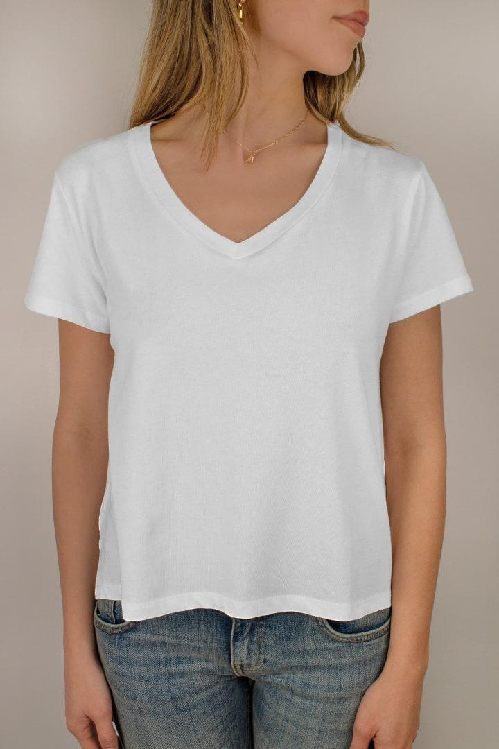 V-neck t-shirt Product Image