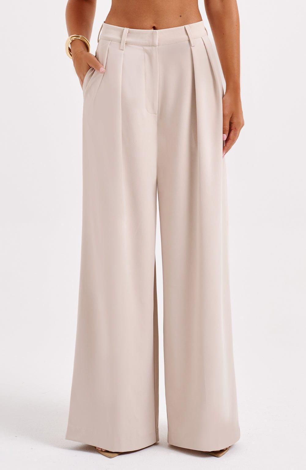 Noa Pant - Beige Product Image