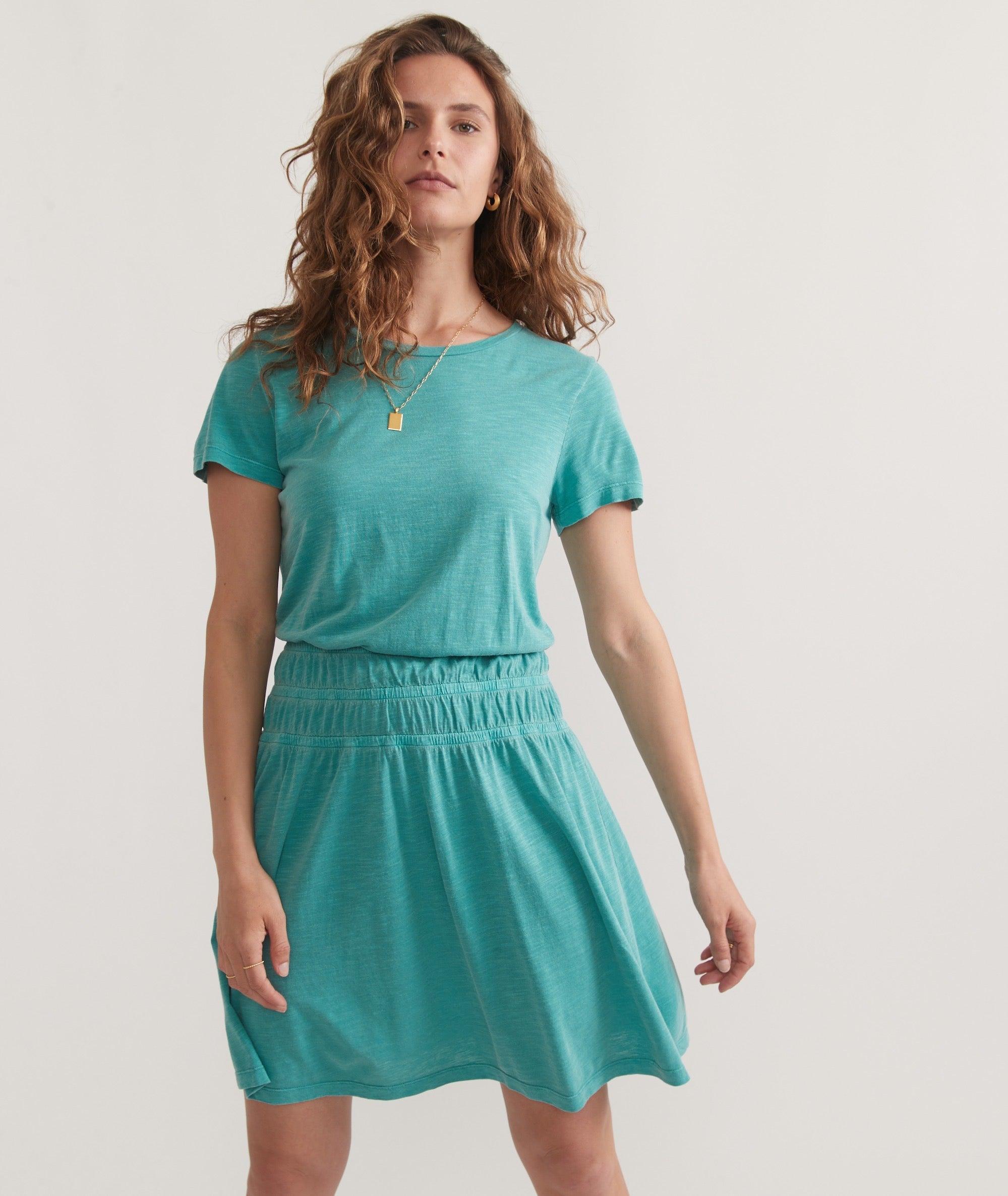 Esme Slub Mini Dress Product Image