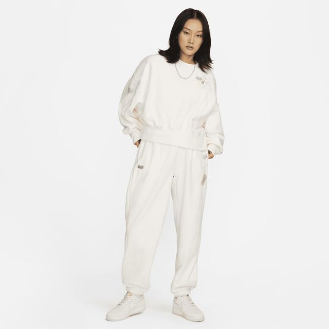 Nike Women's Naomi Osaka Phoenix Fleece Over-Oversized Crew-Neck Sweatshirt Product Image