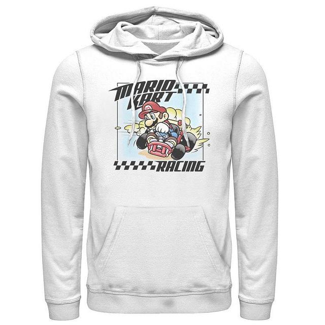 Mens Nintendo Mario Kart Racing Slide Drift Hoodie Product Image