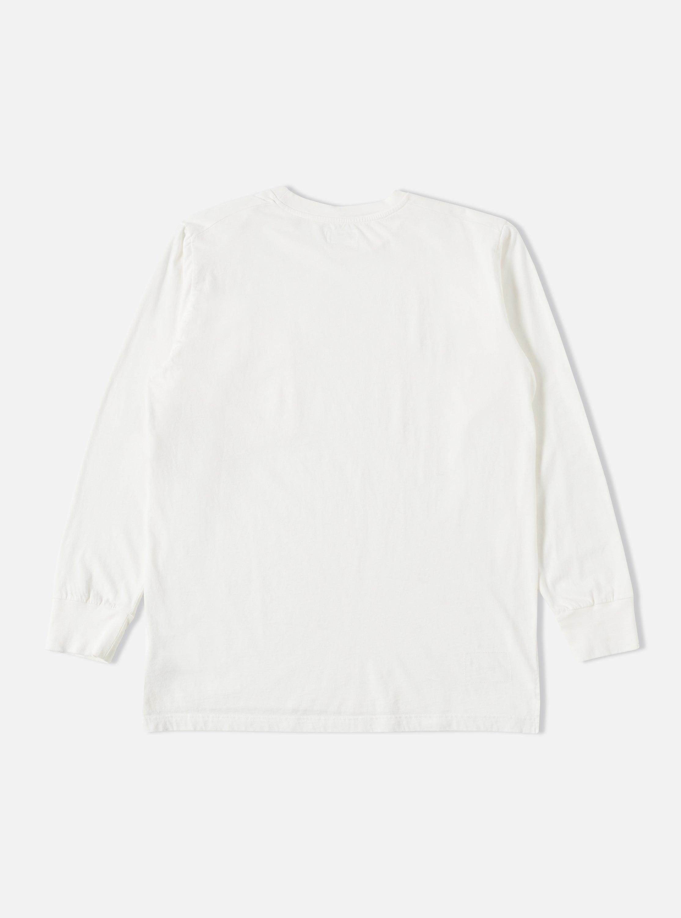 Universal Works L/S Tee in Ecru Organic Jersey Product Image